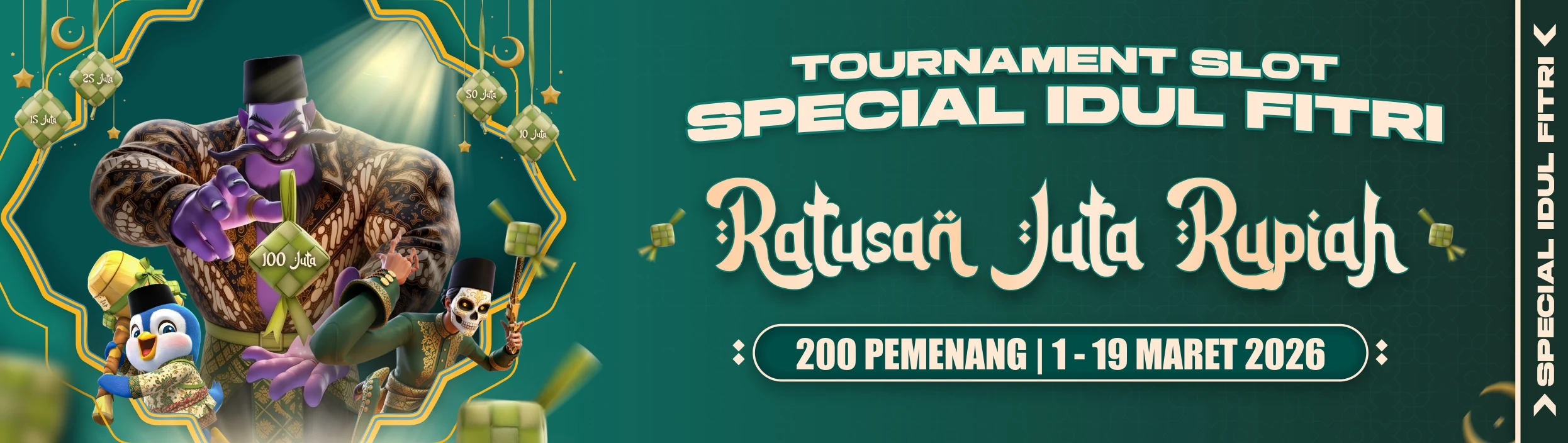 TOURNAMENT SLOT SPECIAL IMLEK 2026